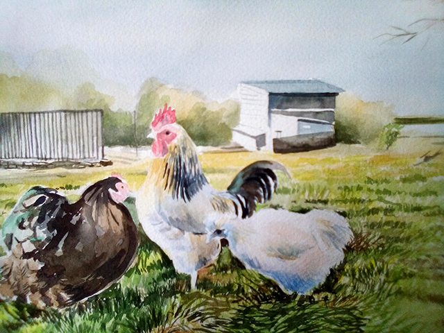 View of Salisbury from Old Sarum